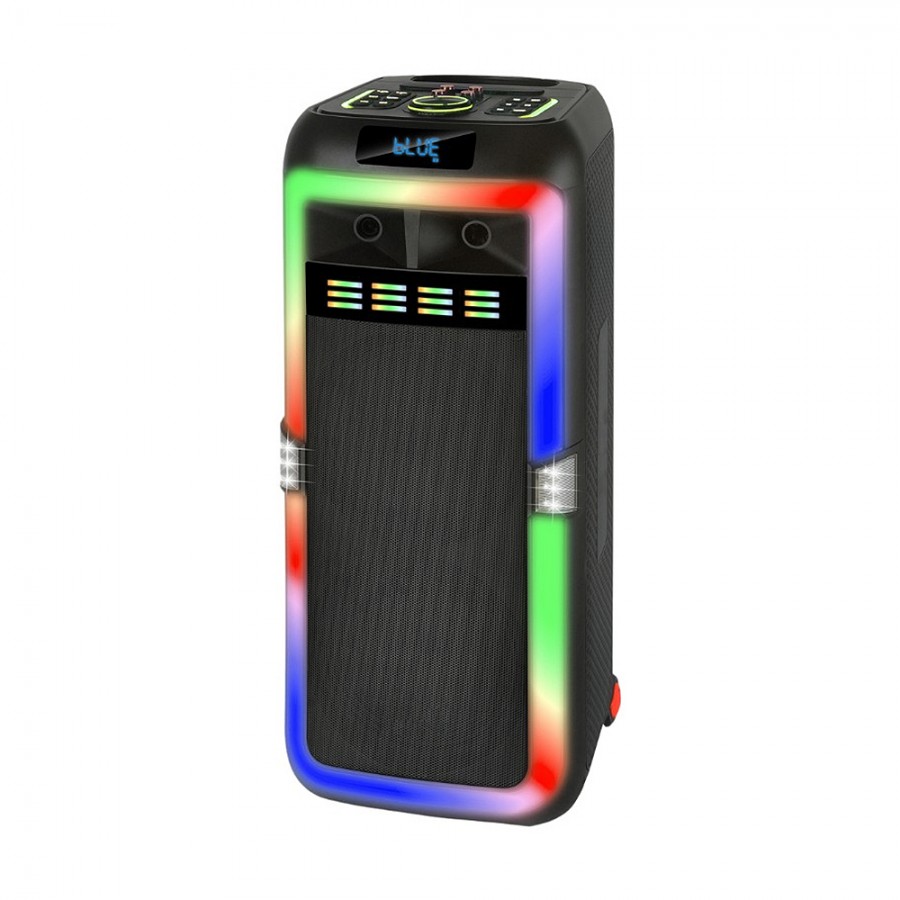 HEPU HP-103 80W Kumandalı 2x Mikrofonlu Kablosuz Bluetooth Hoparlör