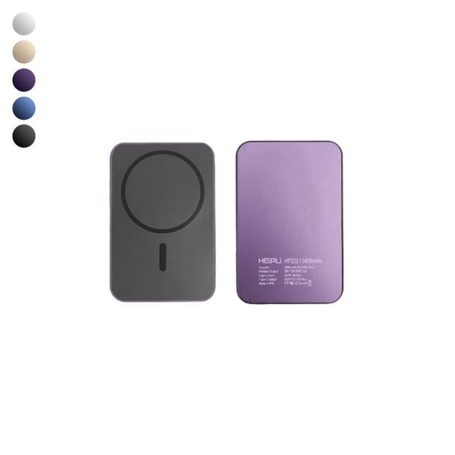 Hepu HP-223 Wireless Kablosuz Type-C PD 20W 5000 mAh Powerbank