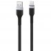 HEPU HP-412 Intelligent USB - Type-C QC3.0 3.1A Şarj Kablosu 1mt