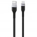 HEPU HP-413 Intelligent USB - iPh Lightning QC3.0 3.1A Şarj Kablosu 1mt