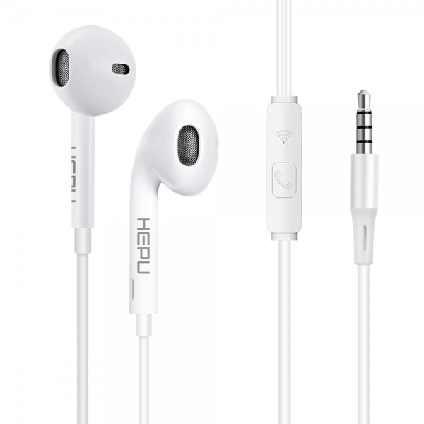 HEPU HP-933 Stereo 3.5mm Mikrofonlu Kulak İçi Kablolu Kulaklık Beya…