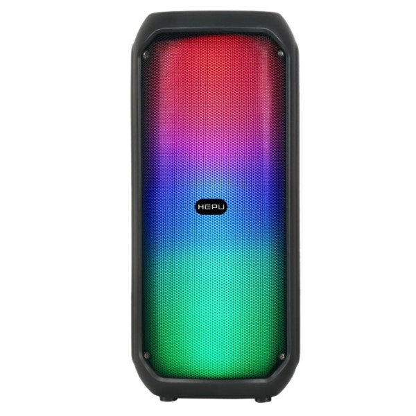 HEPU HP-959 10W RGB Led Taşınabilir Kablosuz Bluetooth Hoparlör
