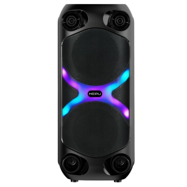 HEPU HP-960 10W RGB Led Taşınabilir Kablosuz Bluetooth Hoparlör