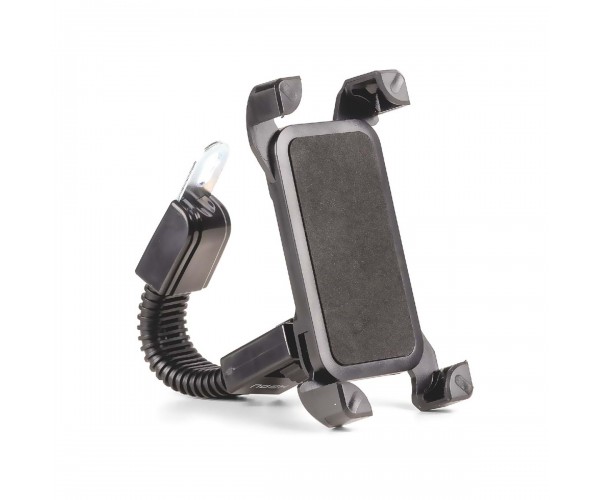 HEPU HP-A18 Motosiklet Dikiz Aynası Telefon Tutucu Yaylı Kavrama Esn&hellip;