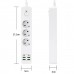 HEPU HP-H01 6x USB 3lü 2mt Kablolu Akım Korumalı Grup Priz 10A-3000W