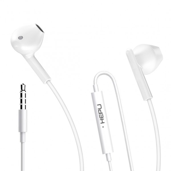 HEPU HP331 Stereo Kulak İçi Kablolu Kulaklık 3.5mm Beyaz…