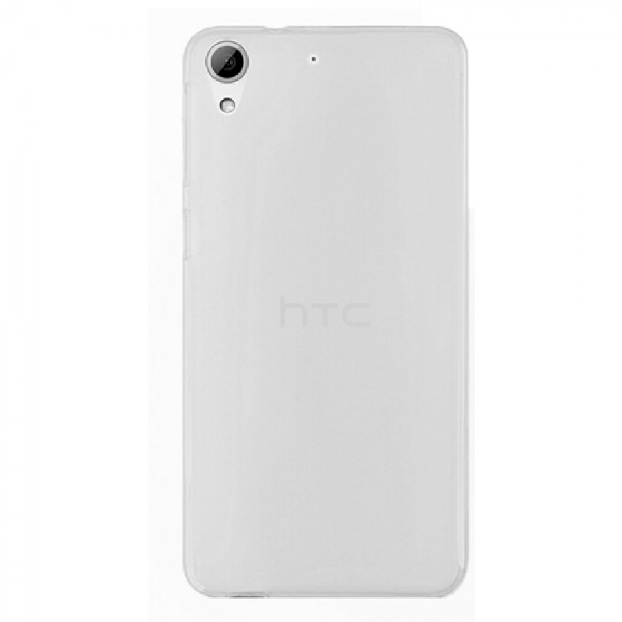 HTC Desire 626 Kılıf Soft Silikon Şeffaf Arka Kapak