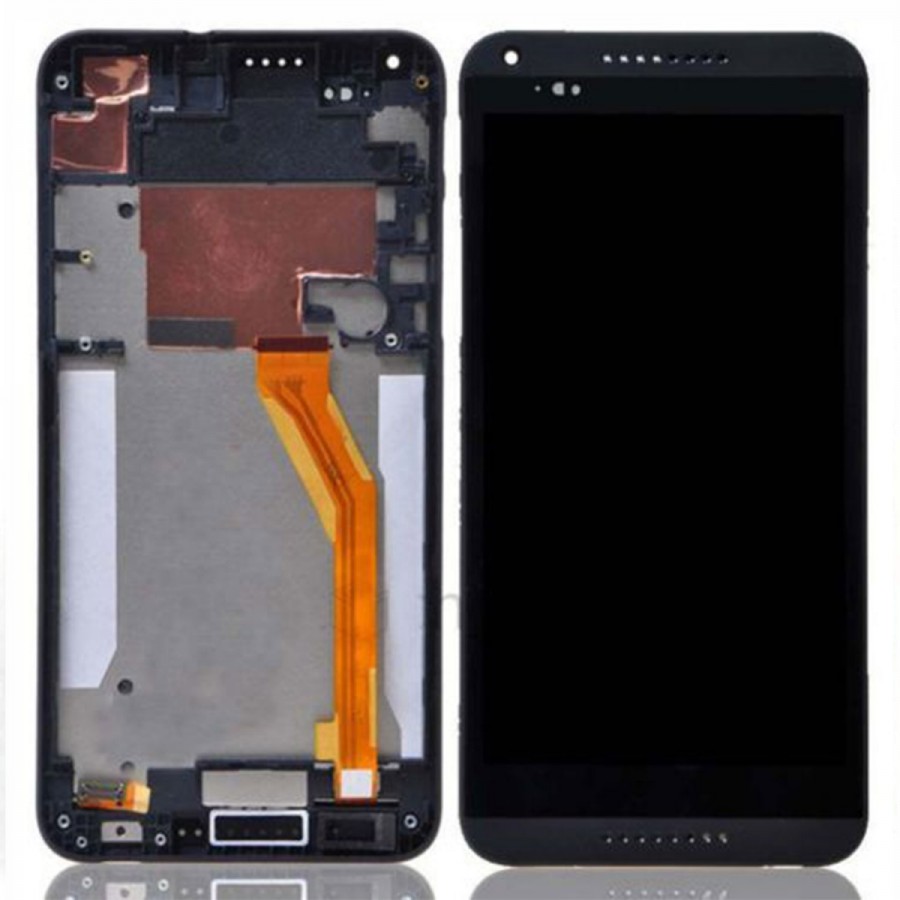 HTC Desire 816F Ekran LCD Dokunmatik Çıtalı - Siyah
