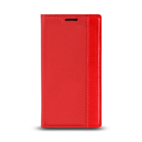 HTC Desire EYE Gizli Mıknatıslı Premium Magnum Kılıf Kırmızı…