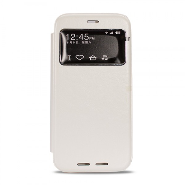 HTC One M8 Yan Kapaklı Tiger Pad Kılıf Beyaz…