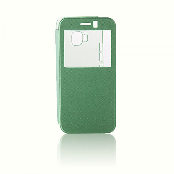 HTC One M9 Yan Kapaklı TPU Kılıf Yeşil…