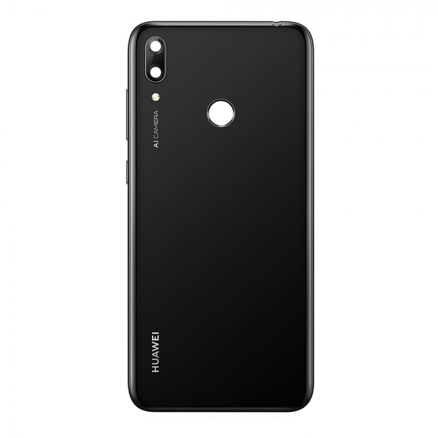 Huawei P Smart 2019 Arka Kapak Batarya Kasalı Pil Kapağı - Siyah