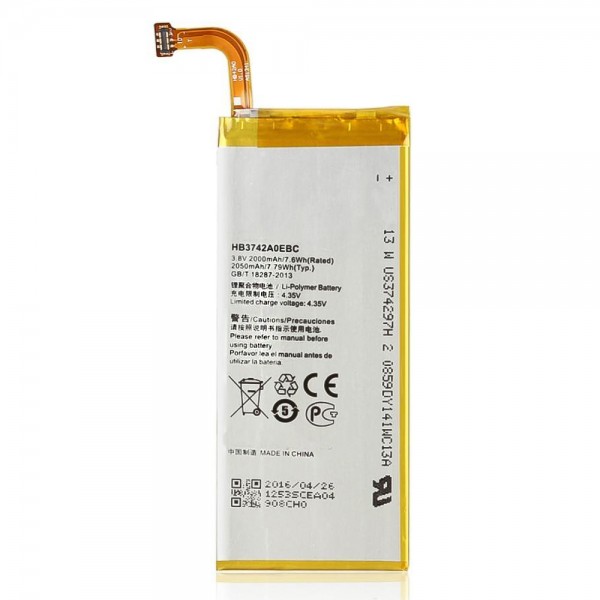 Huawei P6 Batarya 2050 mAh HB3742A0EBC…