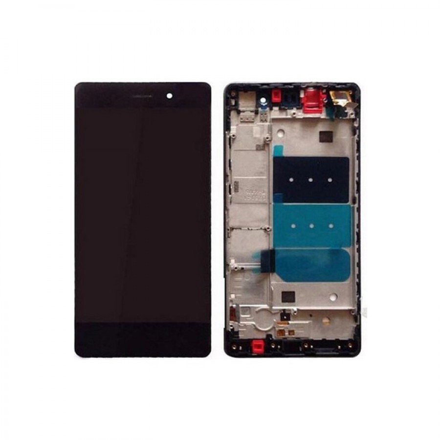 Huawei P8 Lite ALE-L21 Ekran Dokunmatik Çıtalı Siyah