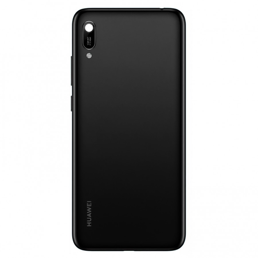 Huawei Y6 2019 Arka Kapak Batarya Pil Kapağı - Siyah