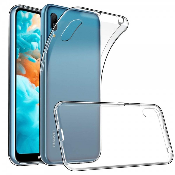Huawei Y6 2019 Kılıf Soft Silikon Şeffaf Arka Kapak…