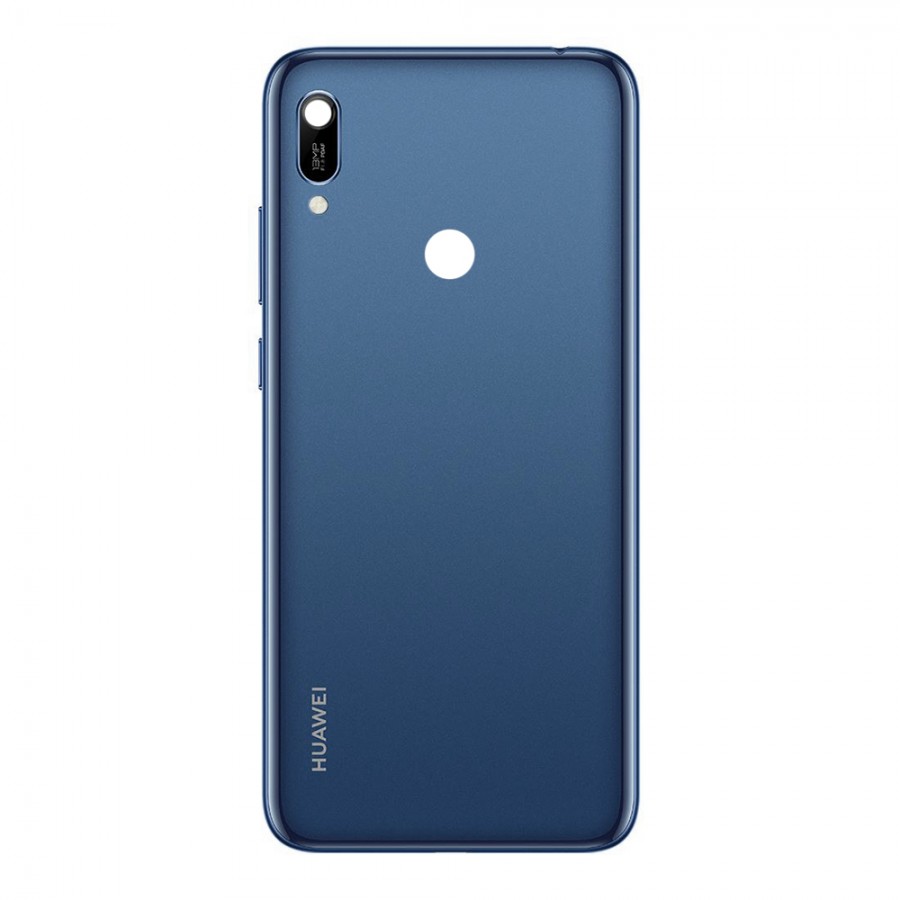 Huawei Y6 Prime 2019 Arka Kapak Batarya Pil Kapağı - Mavi