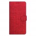 Huawei Y6p Kılıf FitCase Fabric Kapaklı Cüzdanlı