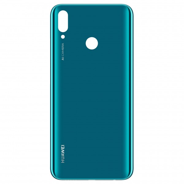 Huawei Y9 2019 Arka Kapak Batarya Kasalı Pil Kapağı - Mavi