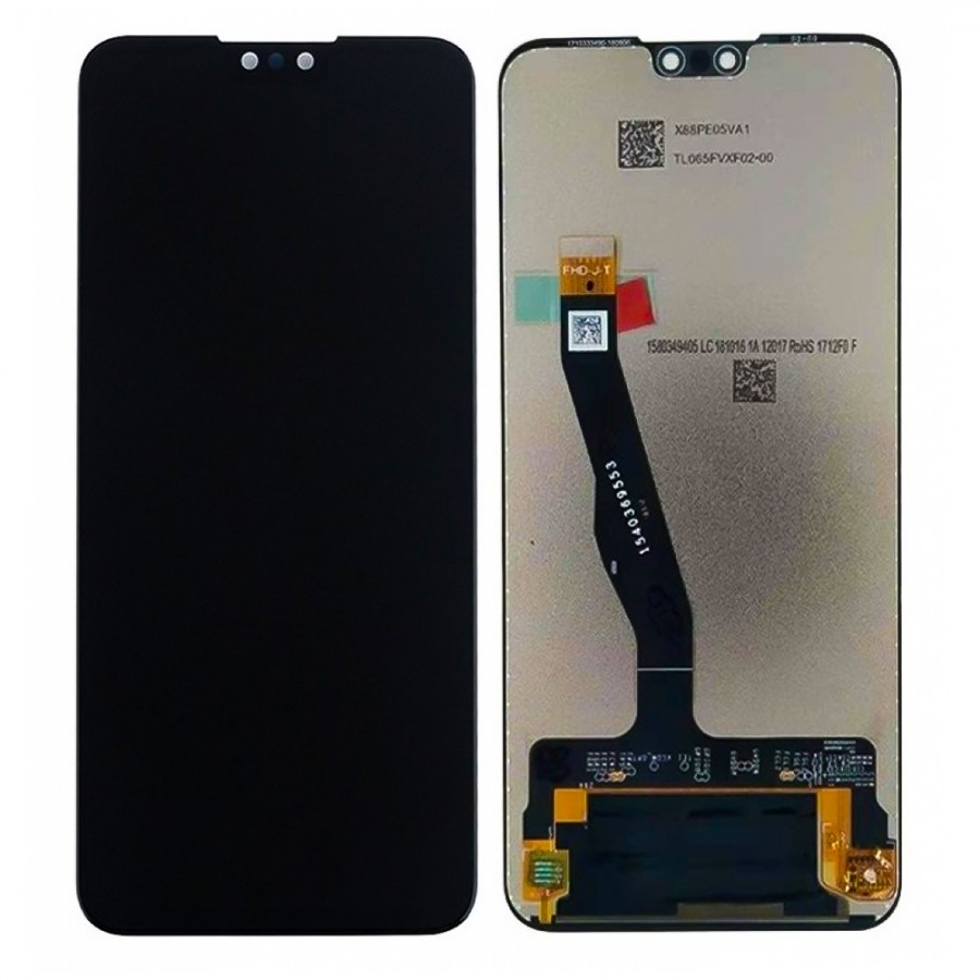 Huawei Y9 2019 LCD Ekran Dokunmatik Çıtasız - Siyah