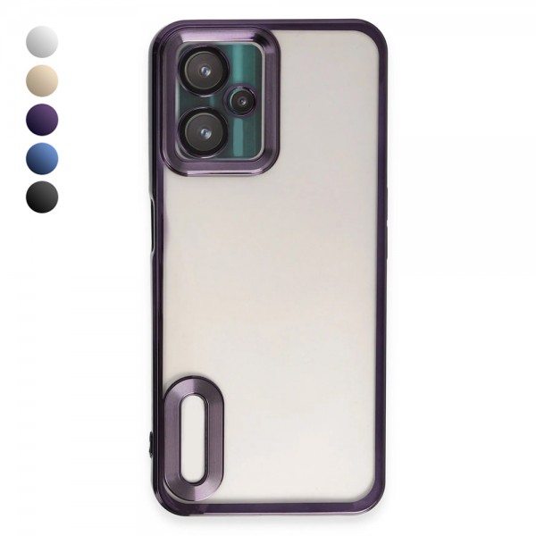 Infinix Hot 30i Kılıf Hole Lazer Silikon Kapak