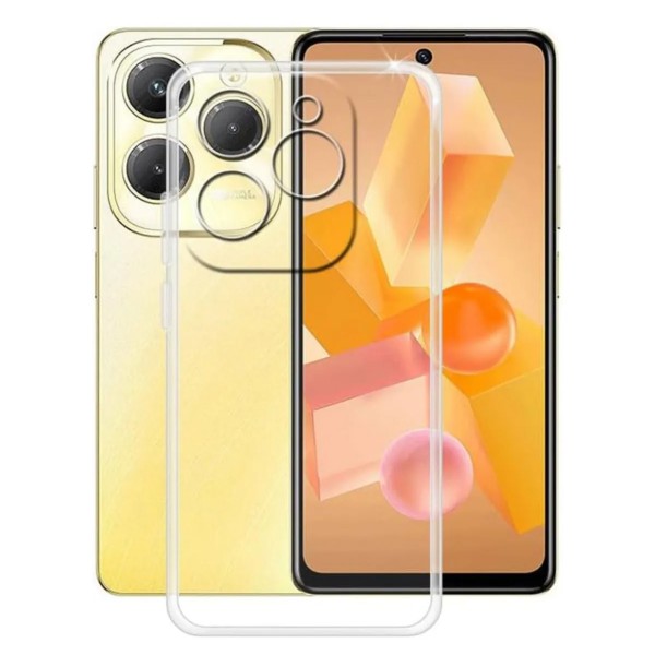 Infinix Hot 40 Kılıf Silikon Şeffaf Kapak…