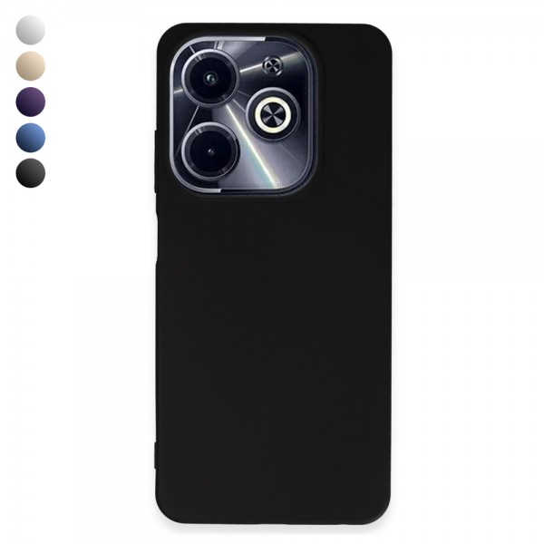 Infinix Hot 40i Kılıf First PremiumS Silikon Arka Kapak