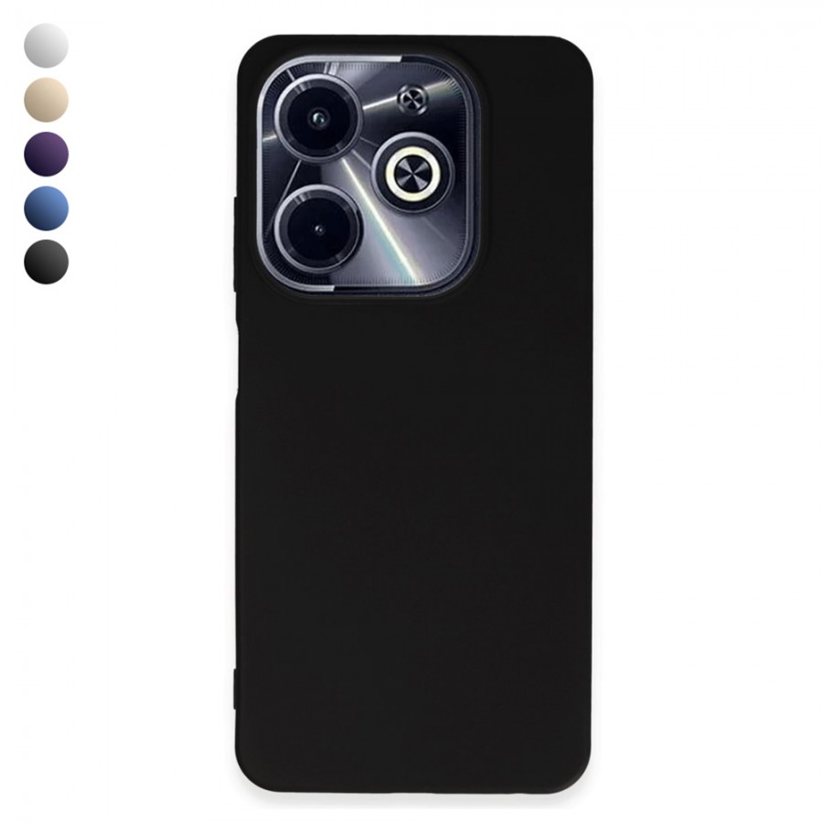 Infinix Hot 40i Kılıf First PremiumS Silikon Arka Kapak
