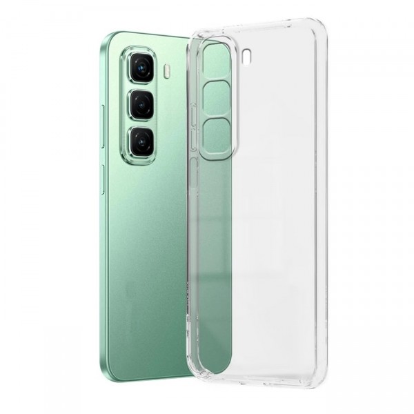 Infinix Hot 50 Pro Kılıf Silikon Şeffaf Kapak…