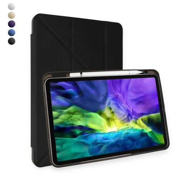 iPad 10 10.9 / iPad 11 A16 Kılıf Kalemlikli Mars Seri Tablet Kılıfı…