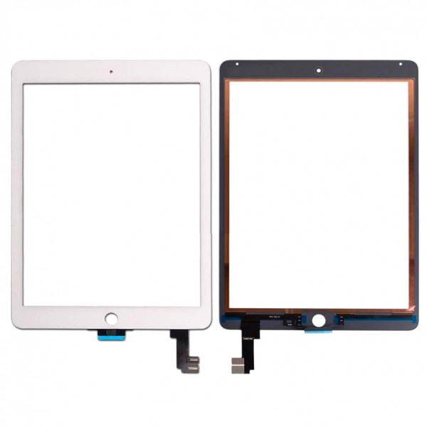 iPad Air 2 Dokunmatik Touch A1566 A1567 Ön Cam Orj - Beyaz
