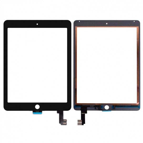 iPad Air 2 Dokunmatik Touch A1566 A1567 Ön Cam Orj - Siyah…