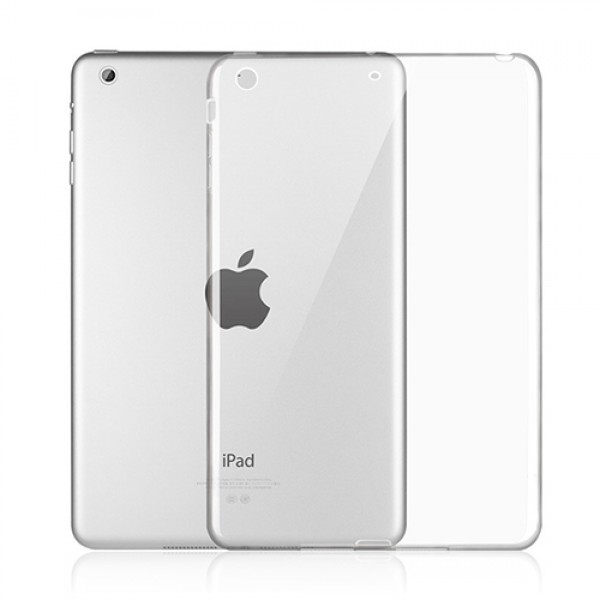 iPad Air 2 Kılıf Şeffaf Silikon Arka Kapak