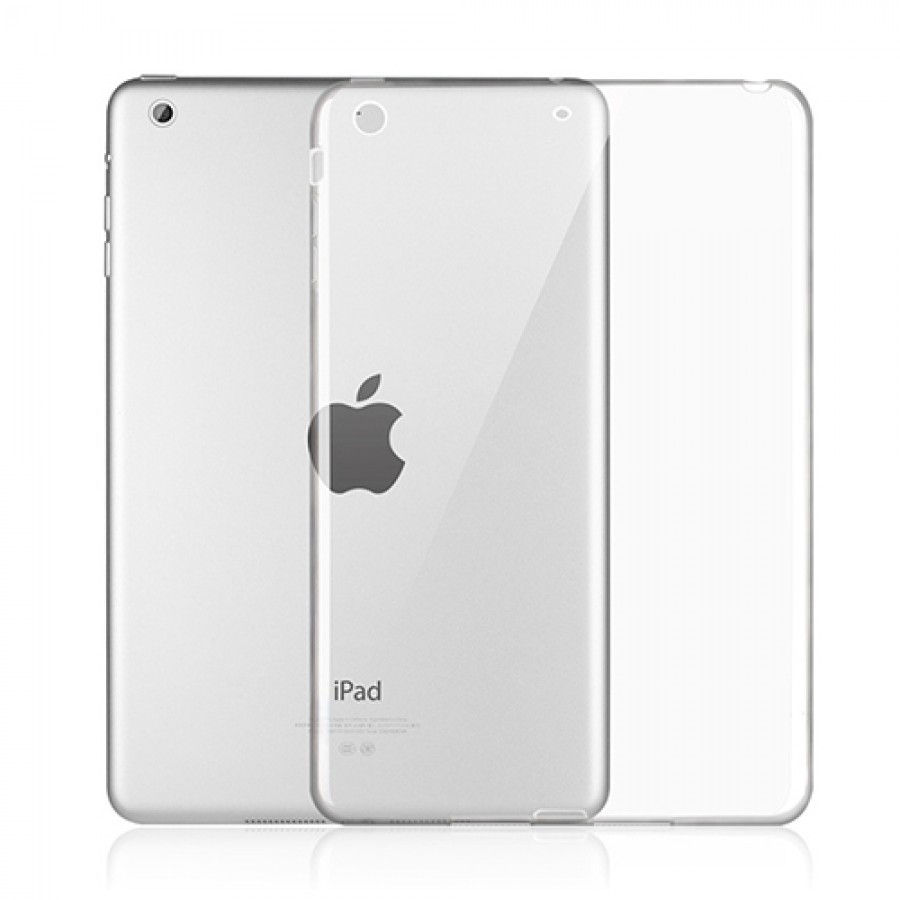 iPad Air 2 Kılıf Şeffaf Silikon Arka Kapak