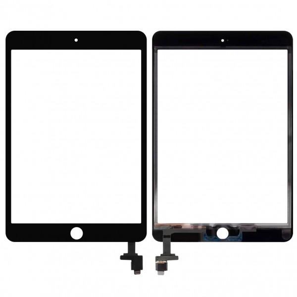 iPad Mini 3 Dokunmatik (A1599-A1600) Ön Cam Orj - Siyah…