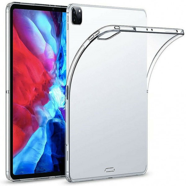 iPad Pro 11" 2020 (4.Nesil) Kılıf Şeffaf Silikon Arka Kapak…