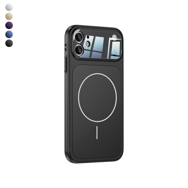 iPhone 11 Kılıf (17 Pro Max Görünümlü) Magsafe Özellikli AG Glass …