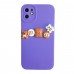 iPhone 11 Kılıf 3D M Bear Kamera Korumalı Silikon Kapak