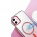 iPhone 11 Kılıf Glossy Magsafe Simli Sert Kapak