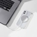 iPhone 11 Kılıf Magsafe Özellikli Şeffaf Silikon Kapak