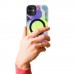 iPhone 11 Kılıf Magsafe Özellikli Infinity Desenli Silikon Kapak
