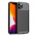 iPhone 11 Pro Max Kılıf Focus Carbon Desen Silikon Arka Kapak