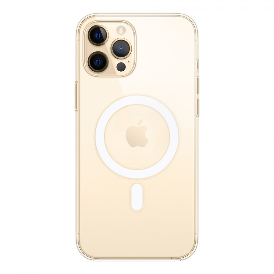 iPhone 11 Pro Max Kılıf Magsafe Özellikli Şeffaf Silikon Kapak
