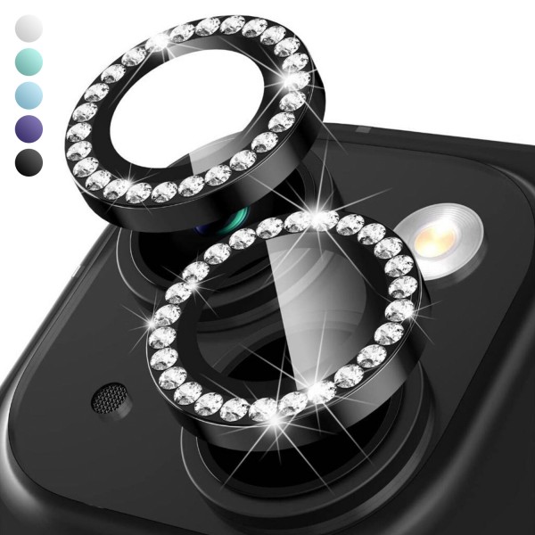 iPhone 11 Taşlı Metal Kamera Lens Koruyucu 2li Set…