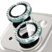 iPhone 11 Taşlı Metal Kamera Lens Koruyucu 2li Set