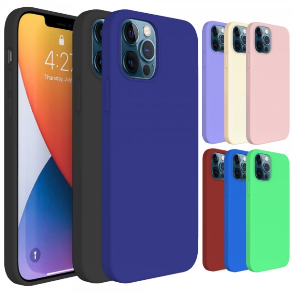 iPhone 12 / 12 Pro Kılıf FitCase PremiumS Silikon Arka Kapak…