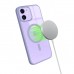 iPhone 12 / 12 Pro Magsafe Özellikli Renkli Clear Case Kapak