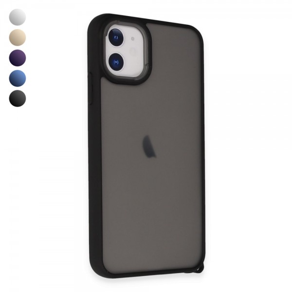 iPhone 12 / iPhone 12 Pro Kılıf Elegant Seri Silikon Kapak…