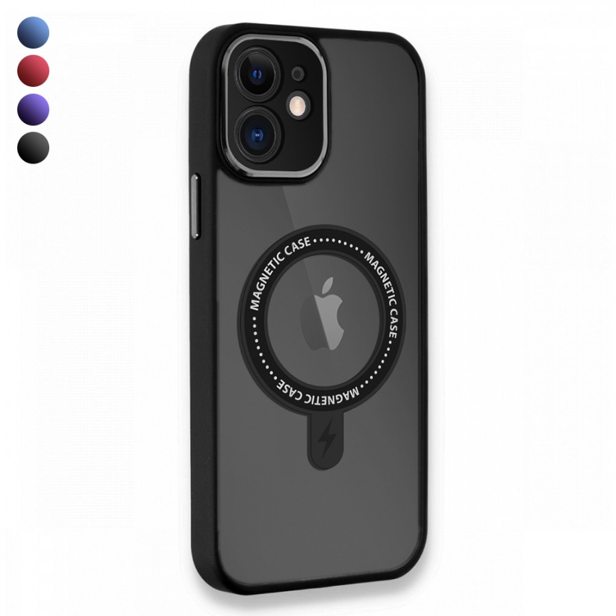 iPhone 12 Kılıf Magsafe Özellikli Unix Silikon Kapak