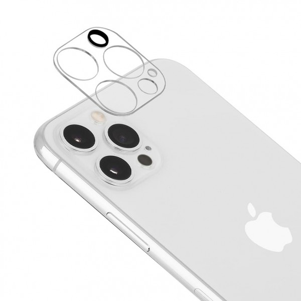 iPhone 12 Pro Max Kamera Lens Koruyucu 3D Cam Şeffaf Tam Kaplama…